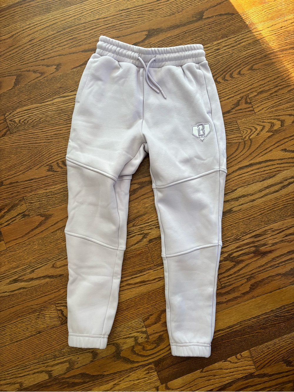 BL101 Youth Lilac Jogger Sweatpants with Drawstring Waist